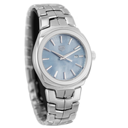 Tag Heuer Link Quartz Mother of Pearl Dial Silver Steel Strap Watch for Women - WBC1311.BA0600