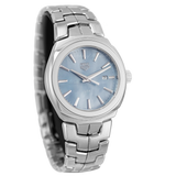 Tag Heuer Link Quartz Mother of Pearl Dial Silver Steel Strap Watch for Women - WBC1311.BA0600