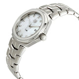 Tag Heuer Link Quartz Diamonds Mother of Pearl Dial Silver Steel Strap Watch for Women - WBC1312.BA0600