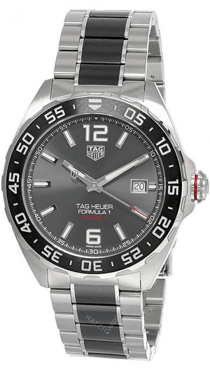 Tag Heuer Formula 1 Anthracite Dial Watch for Men - WAZ2011.BA0843