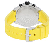 Tag Heuer Formula 1 Chronograph Yellow Dial Yellow Rubber Strap Watch for Men - CAZ101AM.FT8054