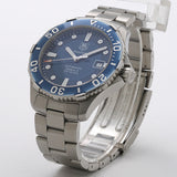 Tag Heuer Aquaracer Caliber 5 Automatic Blue Dial Silver Steel Strap Watch for Men - WAN2111.BA0822