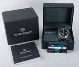 Tag Heuer Aquaracer Professional 300 Automatic Black Dial Silver Steel Strap Watch for Men - WBP201A.BA0632