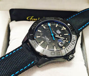 Tag Heuer Aquaracer Carbon Dial Watch for Men -  WBD218C.FC6447