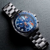 Tag Heuer Formula 1 Gulf Chronograph Blue Dial Silver Steel Strap Watch for Men - CAZ101AT.BA0842