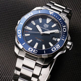 Tag Heuer Aquaracer Blue Dial Watch for Men - WAY111C.BA0928