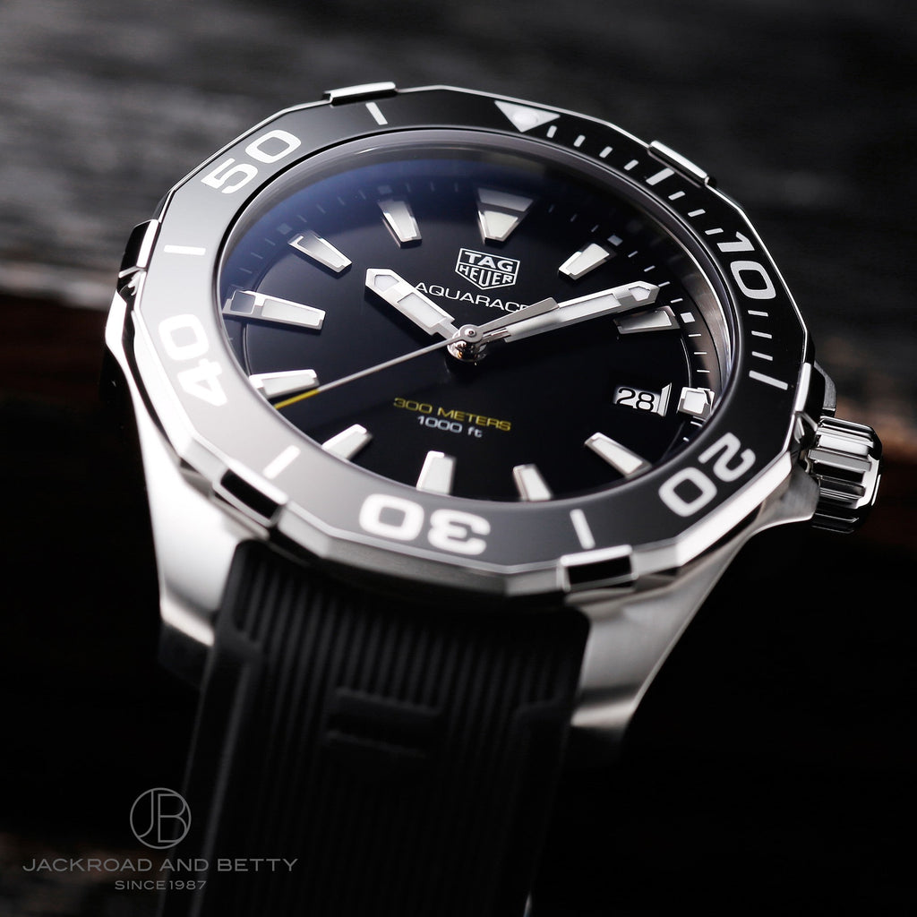 Tag Heuer Aquaracer Black Dial Watch for Men