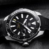 Tag Heuer Aquaracer Black Dial Watch for Men - WAY201A.FT6142