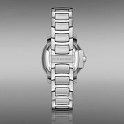 Burberry The Britain Diamonds Mother of Pearl Dial Silver Steel Strap Watch for Women - BBY1801