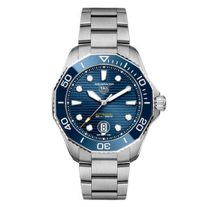 Tag Heuer Aquaracer Professional 300 Automatic Blue Dial Silver Steel Strap Watch for Men - WBP201B.BA0632