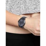 Michael Kors Hartman Quartz Blue Dial Blue Steel Strap Watch For Women - MK3509
