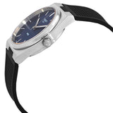 Tissot PRX Quartz Blue Dial Black Rubber Strap Watch For Men - T137.410.17.041.00