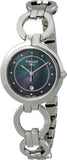 Tissot T Lady Flamingo Blue Mother of Pearl Dial Silver Steel Strap Watch for Women - T094.210.11.126.00