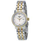 Tissot T Classic Bridgeport Automatic Mother of Pearl Dial Two Tone Steel Strap Watch for Women - T097.410.22.116.00