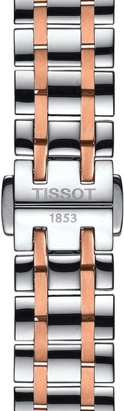 Tissot Chemin Des Tourelles Powermatic 80 Lady Silver Dial Two Tone Steel Strap Watch For Women - T099.207.22.118.02