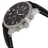 Tissot Chrono XL Vintage Quartz Black Dial Black Leather Strap Watch For Men - T116.617.16.062.00