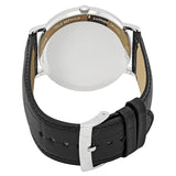 Tissot Everytime Jam Tangan Tali Kulit Hitam Dial Putih Besar Untuk Pria - T109.610.16.032.00