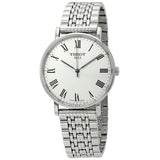 Tissot T Classic Everytime White Dial Jam Tangan Gelang Jaring Perak Untuk Pria - T109.410.11.033.00