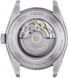 Tissot Gentleman Powermatic 80 Silicium Ice Blue Silver Steel Strap Watch For Men - T127.407.11.351.00