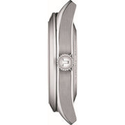 Tissot Gentleman Powermatic 80 Silicium Black Dial Silver Steel Strap Watch For Men - T127.407.11.051.00