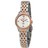 Jam Tangan Wanita Tissot Le Locle Automatic Silver Dial Two Tone Steel Strap - T41.2.183.16