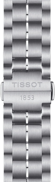 Tissot Luxury Powermatic 80 Silver Dial Silver Steel Strap Watch For Men - T086.407.11.037.00