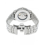Jam Tangan Pria Tissot T Classic Luxury Powermatic 80 White Dial Silver Steel Strap - T086.408.11.016.00