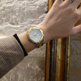Tissot PR 100 Sport Chic Chronograph Silver Dial Two Tone Steel Strap Jam Tangan Untuk Wanita - T101.917.22.031.00