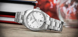 Tissot PR 100 Sport Chic Silver Dial Silver Steel Strap Watch for Women - T101.910.11.031.00