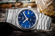 Tissot PRX Blue Dial Silver Steel Strap Watch For Women - T137.210.11.041.00