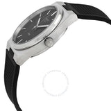 Tissot PRX Quartz Black Dial Black Leather Strap Watch For Men - T137.410.17.051.00