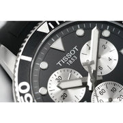 Tissot Seastar 1000 Chronograph Black Dial Black Rubber Strap Watch For Men - T120.417.17.051.00