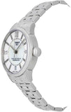 Jam Tangan Tissot Chemin Des Tourelles Powermatic 80 Helvetic Silver Dial Silver Steel Strap Untuk Wanita - T099.207.11.116.00