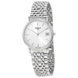 Tissot T Classic Desire Silver Dial Silver Mesh Bracelet Watch for Men - T52.1.481.31