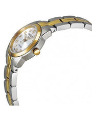 Tissot T Classic PR100 White Dial Two Tone Steel Strap Watch For Women - T049.210.22.032.00