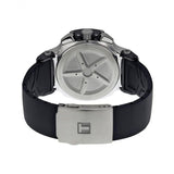 Tissot T Race Chronograph Black Dial Black Rubber Strap Watch for Men - T048.417.27.057.00