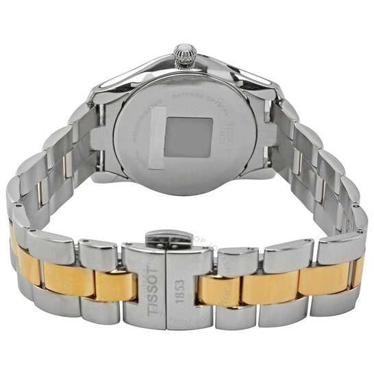 Tissot T Wave Quartz Mother of Pearl Dial Two Tone Steel Strap