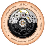 Tissot Tradition Powermatic 80 Open Heart Silver Dial Jam Tangan Tali Kulit Coklat Untuk Pria - T063.907.36.038.00
