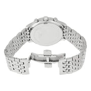 Tissot T Classic Tradition Chronograph Black Dial Silver Steel Strap Watch For Men - T063.617.11.067.00