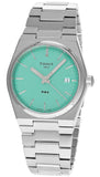 Tissot PRX Powermatic 80 Light Green Dial Silver Steel Strap Watch for Men - T137.207.11.091.01