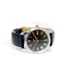 Tissot T Classic Dream Black Dial Black Leather Strap Watch for Men - T033.410.26.053.01