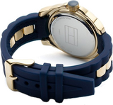 Tommy Hilfiger White Dial Two Tone Steel Strap Watch for Women - 1781307