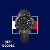 Tommy Hilfiger Sport Multifunction Black Dial Black Rubber Strap Watch for Men - 1790983