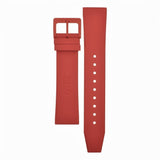 Tommy Hilfiger Denim Quartz Red Dial Red Rubber Strap Watch for Men - 1791323