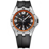 Tommy Hilfiger Drew Black Dial Black Rubber Strap Watch for Men - 1791064