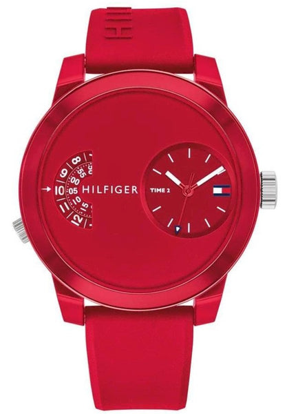 tommy hilfiger watch red