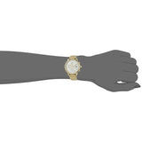 Tommy Hilfiger Blake White Dial Gold Steel Strap Watch for Women - 1781905