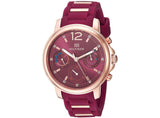 Tommy Hilfiger Claudia Red Dial Two Tone Steel Strap Watch for Women - 1781744