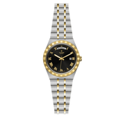 Tudor Royal Automatic Black Dial Two Tone Steel Strap Watch for Men - M28603-0003