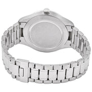 Tudor Style Automatic Diamonds Blue Dial Silver Steel Strap Watch for Men - M12710-0017